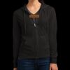 Women's Fitted Jersey Full Zip Hoodie Thumbnail