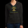 Women's Fitted Jersey Full Zip Hoodie Thumbnail
