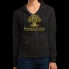 Women's Fitted Jersey Full Zip Hoodie Thumbnail
