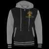 Unisex Heavyweight Varsity Full-Zip Hooded Sweatshirt Thumbnail
