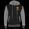 Unisex Heavyweight Varsity Full-Zip Hooded Sweatshirt Thumbnail