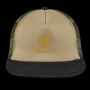 Flat Bill Snapback Trucker Cap Thumbnail