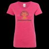Women’s Glitter V-Neck T-Shirt Thumbnail