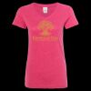 Women’s Glitter V-Neck T-Shirt Thumbnail