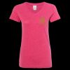 Women’s Glitter V-Neck T-Shirt Thumbnail